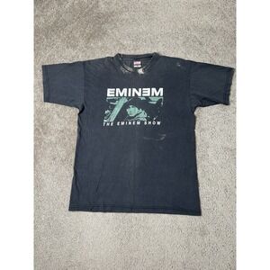 Vintage Mens Tshirt 2003 Eminem The Eminem Show, European tour, Rep Music Size M